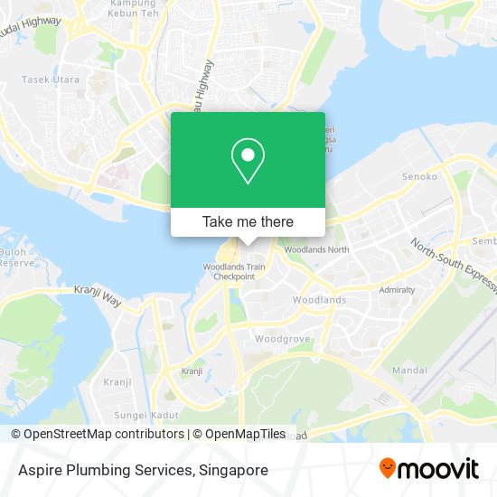 Aspire Plumbing Services map