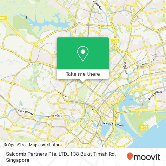Salcomb Partners Pte. LTD., 138 Bukit Timah Rd map