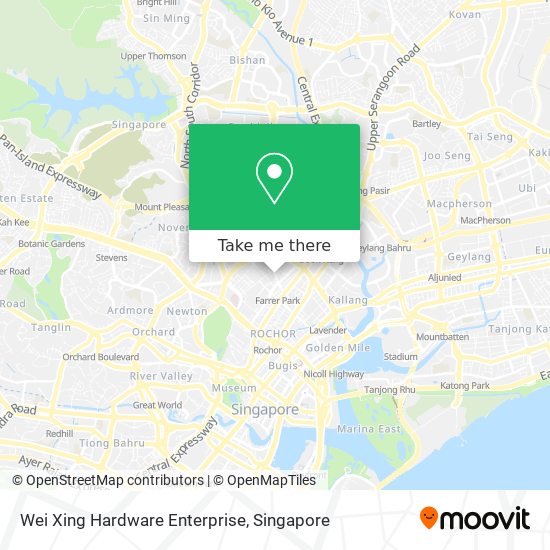 Wei Xing Hardware Enterprise map