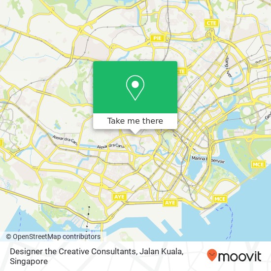 Designer the Creative Consultants, Jalan Kuala map