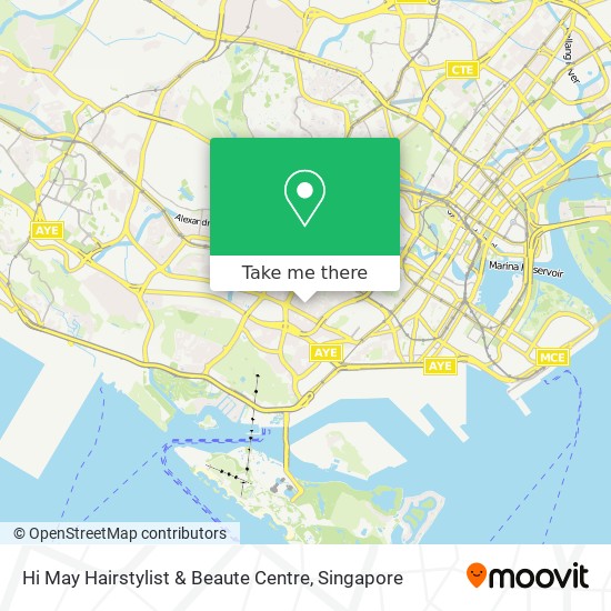 Hi May Hairstylist & Beaute Centre map
