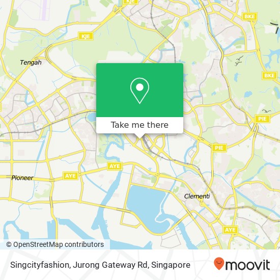 Singcityfashion, Jurong Gateway Rd地图