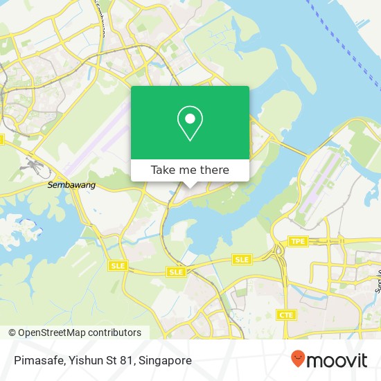 Pimasafe, Yishun St 81 map