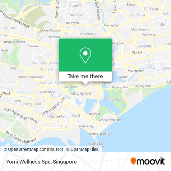 Yomi Wellness Spa map