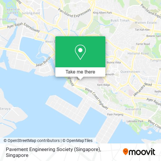 Pavement Engineering Society (Singapore) map