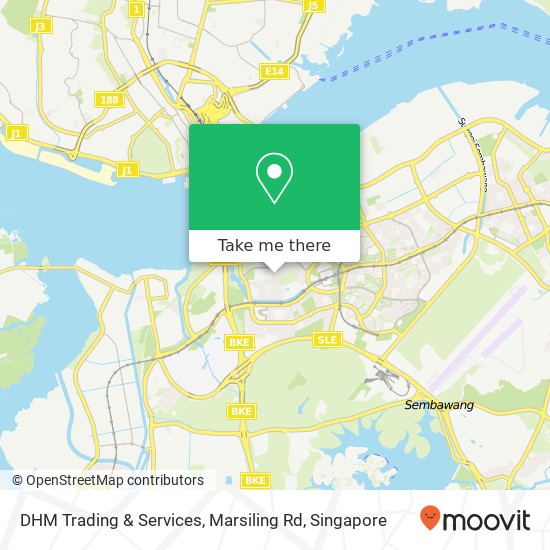 DHM Trading & Services, Marsiling Rd map
