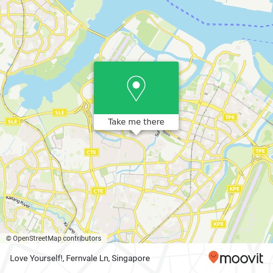 Love Yourself!, Fernvale Ln map