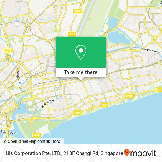 Uls Corporation Pte. LTD., 218F Changi Rd地图