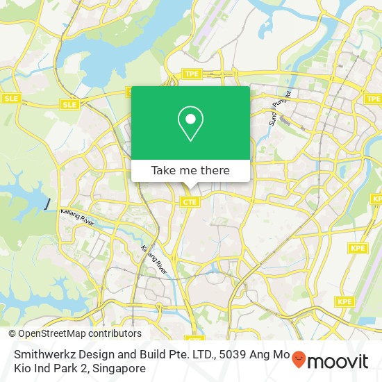 Smithwerkz Design and Build Pte. LTD., 5039 Ang Mo Kio Ind Park 2 map
