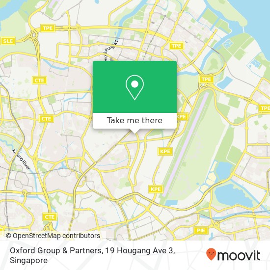 Oxford Group & Partners, 19 Hougang Ave 3地图