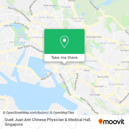 Quek Juan Ann Chinese Physician & Medical Hall map