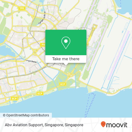 Abv Aviation Support, Singapore map