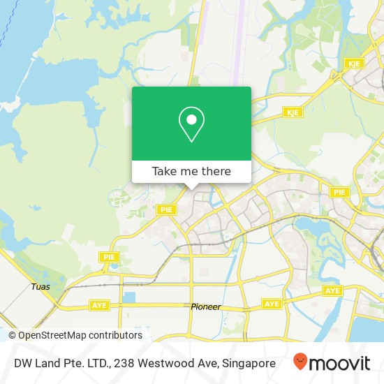 DW Land Pte. LTD., 238 Westwood Ave地图