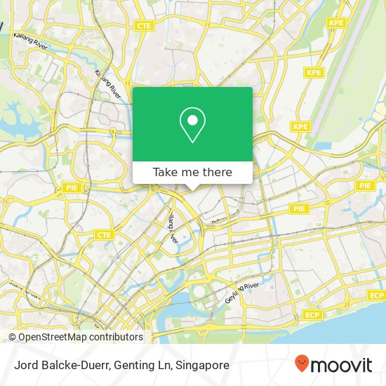 Jord Balcke-Duerr, Genting Ln map