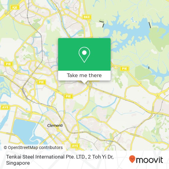 Tenkai Steel International Pte. LTD., 2 Toh Yi Dr地图