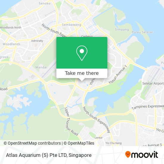 Atlas Aquarium (S) Pte LTD map