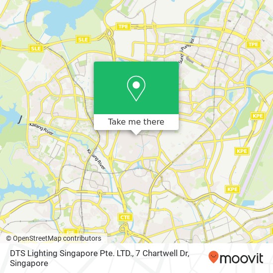 DTS Lighting Singapore Pte. LTD., 7 Chartwell Dr map