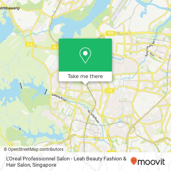 L'Oreal Professionnel Salon - Leah Beauty Fashion & Hair Salon map