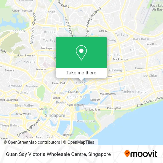 Guan Say Victoria Wholesale Centre map