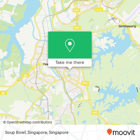 Soup Bowl, Singapore地图