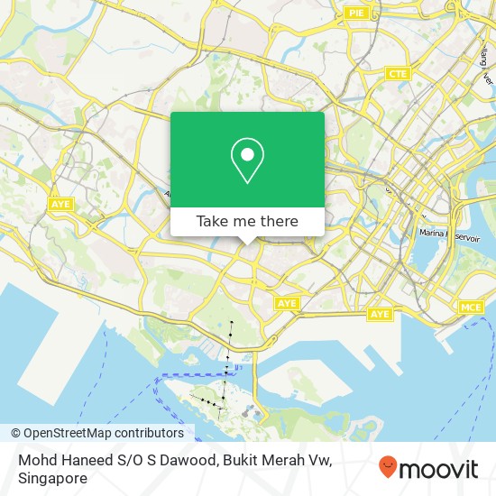 Mohd Haneed S / O S Dawood, Bukit Merah Vw map