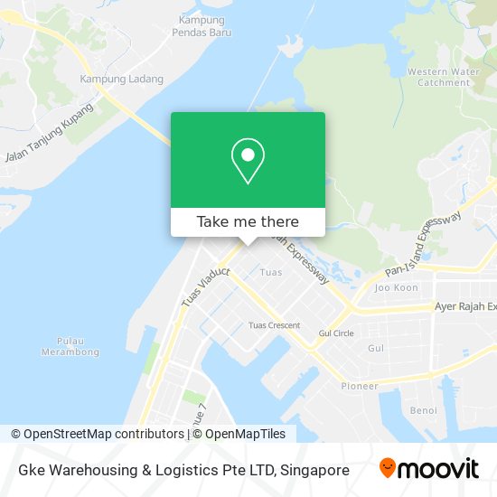 Gke Warehousing & Logistics Pte LTD map
