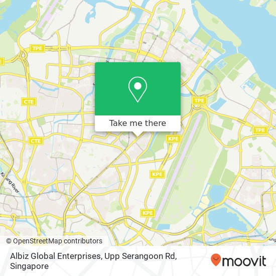 Albiz Global Enterprises, Upp Serangoon Rd map