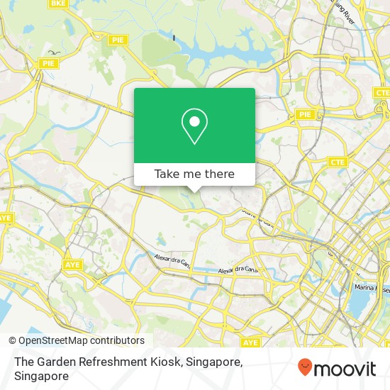 The Garden Refreshment Kiosk, Singapore地图