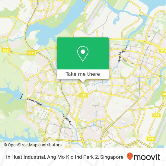 In Huat Industrial, Ang Mo Kio Ind Park 2 map