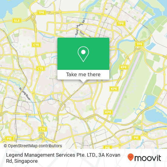 Legend Management Services Pte. LTD., 3A Kovan Rd map