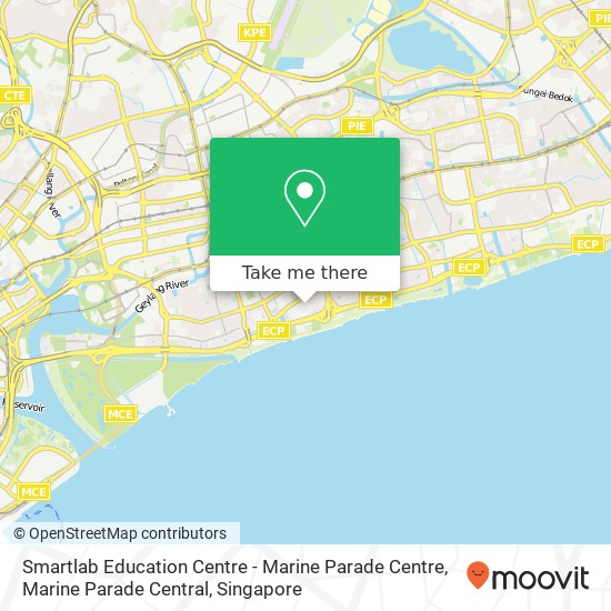 Smartlab Education Centre - Marine Parade Centre, Marine Parade Central地图