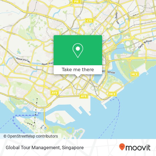 Global Tour Management map
