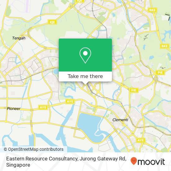 Eastern Resource Consultancy, Jurong Gateway Rd map