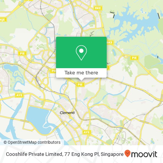 Cooshlife Private Limited, 77 Eng Kong Pl地图