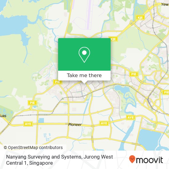 Nanyang Surveying and Systems, Jurong West Central 1地图