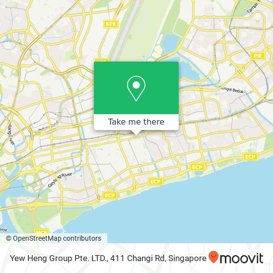 Yew Heng Group Pte. LTD., 411 Changi Rd map