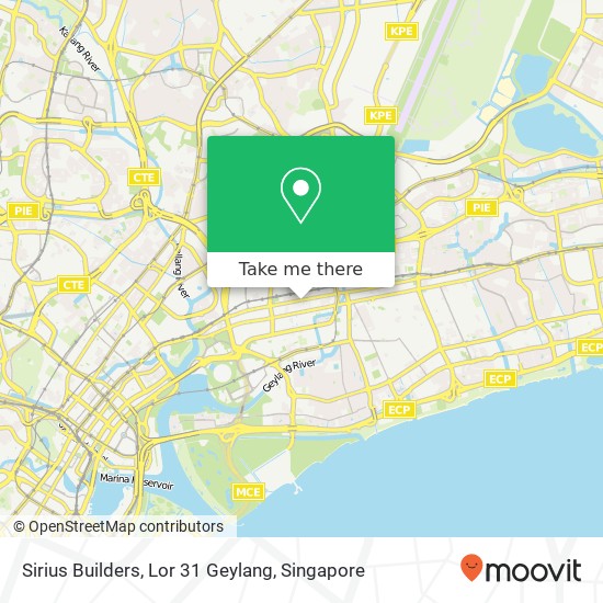 Sirius Builders, Lor 31 Geylang map