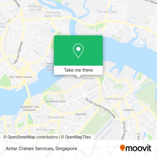 Antar Cranes Services map