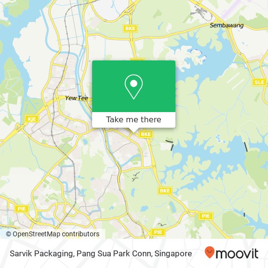 Sarvik Packaging, Pang Sua Park Conn地图