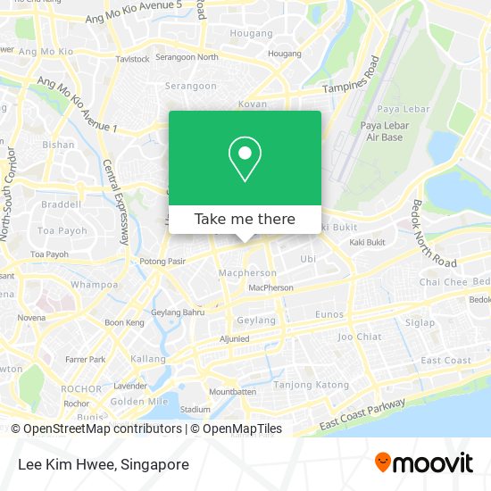 Lee Kim Hwee map