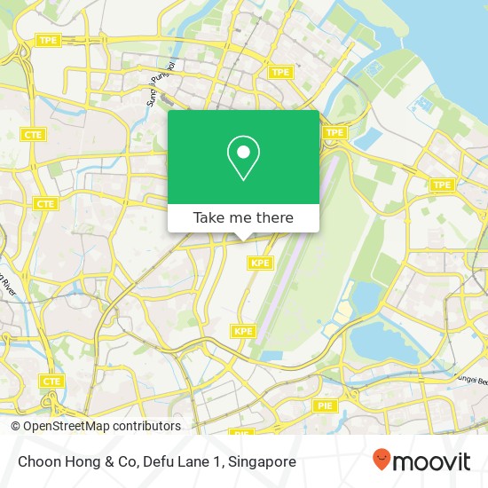 Choon Hong & Co, Defu Lane 1地图