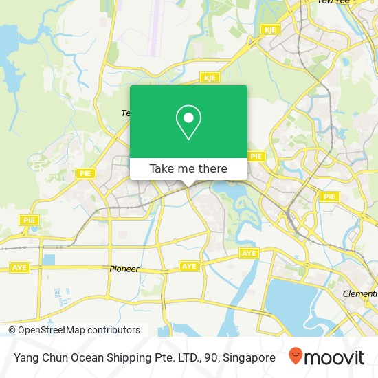 Yang Chun Ocean Shipping Pte. LTD., 90 map