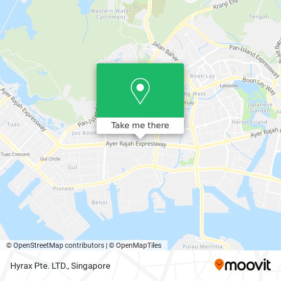 Hyrax Pte. LTD. map