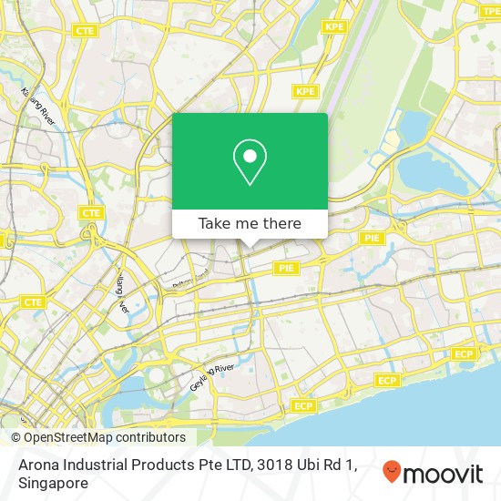 Arona Industrial Products Pte LTD, 3018 Ubi Rd 1 map