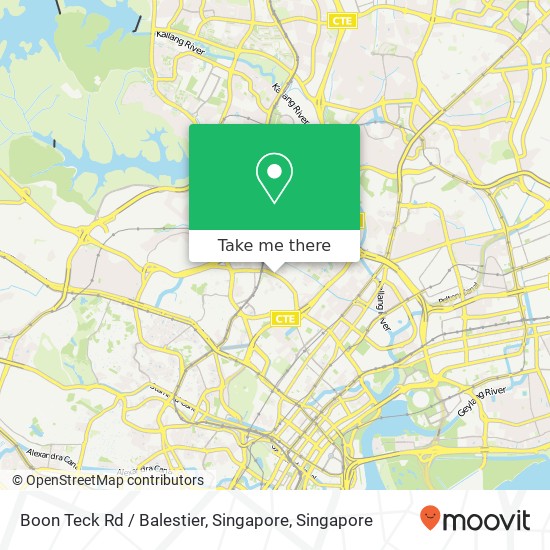 Boon Teck Rd / Balestier, Singapore map