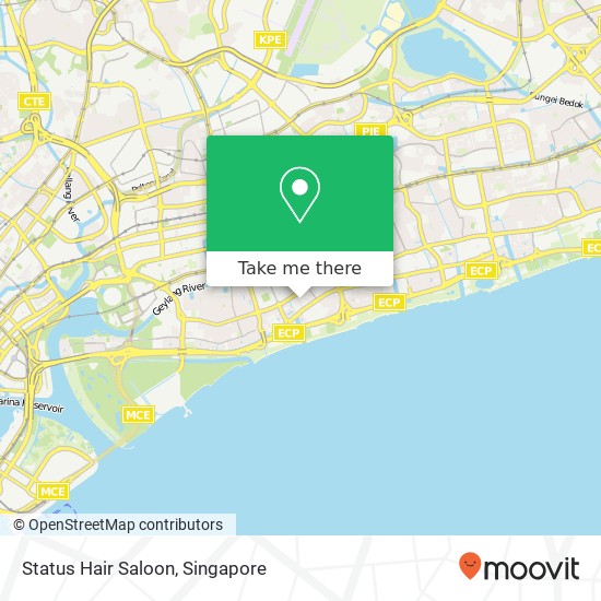 Status Hair Saloon map