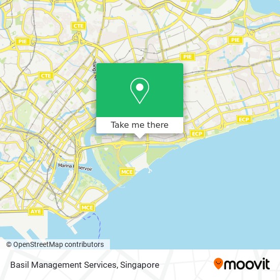 Basil Management Services map