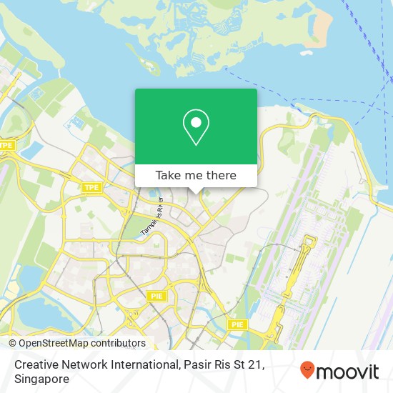 Creative Network International, Pasir Ris St 21地图