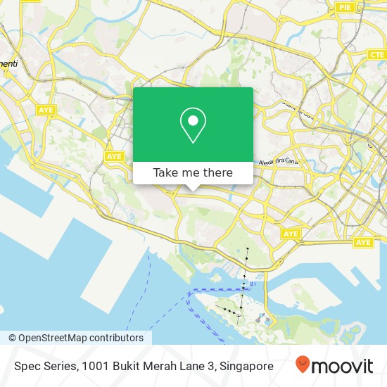 Spec Series, 1001 Bukit Merah Lane 3 map