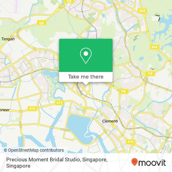 Precious Moment Bridal Studio, Singapore地图